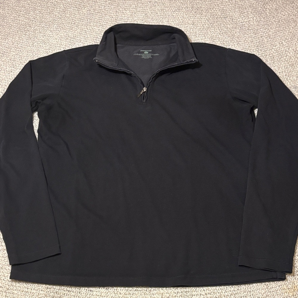 Patagonia Black Quarter-Zip Pullover